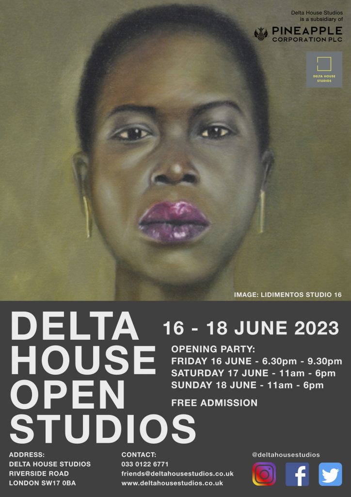 flyer Delta House Open Studios 23